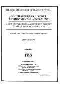 South Suburban Airport Environmental Assessment