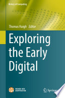 Exploring the Early Digital Book
