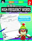 180 Days of High-Frequency Words for Second Grade