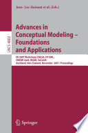 Advances in Conceptual Modeling - Foundations and Applications