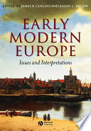 Early Modern Europe Book