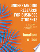Understanding Research for Business Students
