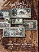 Heritage Currency Auctions of America Long Beach Signature Auction, No. 354