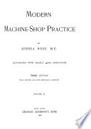 Modern Machine-shop Practice PDF Book By Joshua Rose