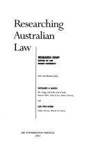 Researching Australian Law