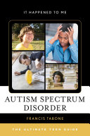 Autism Spectrum Disorder Pdf/ePub eBook