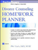 Divorce Counseling Homework Planner Book