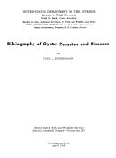 Bibliography of Oyster Parasites and Diseases