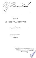 Life Of Washington Life Of Washington V 1 2