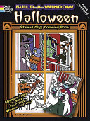 Build a Window Stained Glass Coloring Book - Halloween