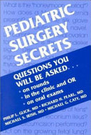 Pediatric Surgery Secrets Book