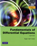 Fundamentals of Differential Equations Book