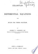 Examples of Differential Equations
