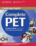 Complete PET Student s Book with Answers with CD ROM