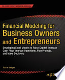 Financial Modeling for Business Owners and Entrepreneurs Book