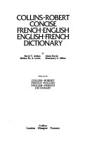 Collins-Robert Concise French-English, English-French Dictionary