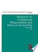 Research on Professional Responsibility and Ethics in Accounting Book