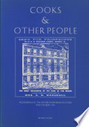 Cooks and Other People Book