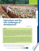 Iica: Agriculture and the New Challenges of Development