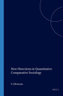 New Directions in Quantitative Comparative Sociology