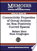 Connectivity Properties of Group Actions on Non Positively Curved Spaces