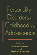 Personality Disorders in Childhood and Adolescence