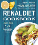 Renal Diet Cookbook Book