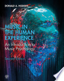 Music in the Human Experience Book