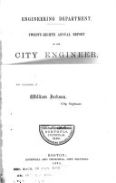 Annual Report of City Engineer
