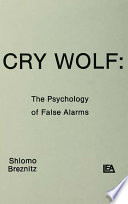 Cry Wolf Book
