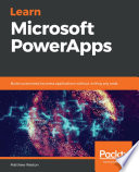 Learn Microsoft PowerApps Book