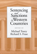 Sentencing and Sanctions in Western Countries Pdf/ePub eBook
