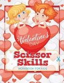 Valentine's Day Scissor Skills Workbook for Kids