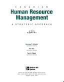 Canadian Human Resource Management Book PDF