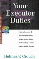 Your Executor Duties Book