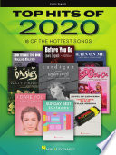 Top Hits of 2020 Easy Piano Songbook