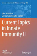 Current Topics in Innate Immunity II Book
