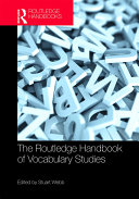 Read Pdf The Routledge Handbook of Vocabulary Studies