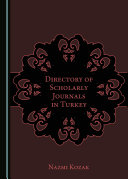 Directory of Scholarly Journals in Turkey