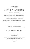 The art of angling  etc