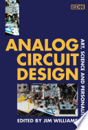 Analog Circuit Design Book