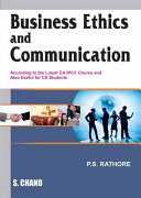 Business Ethics and Communication  For CA IPCC 