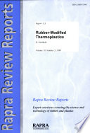 Rubber Modified Thermoplastics Book