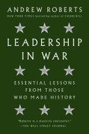 Leadership in War Book