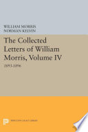 The Collected Letters of William Morris  Volume IV