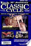 WALNECK S CLASSIC CYCLE TRADER  JANUARY 2008
