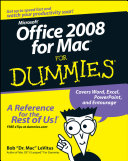 Office 2008 for Mac For Dummies