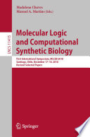 Molecular Logic and Computational Synthetic Biology Book