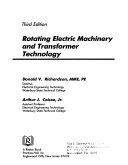 Rotating Electric Machinery and Transformer Technology Book