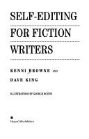 Self-editing for Fiction Writers